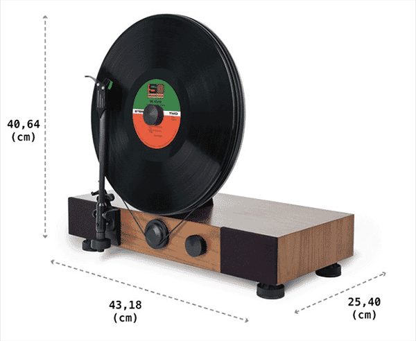 Gramovox dimensions bf