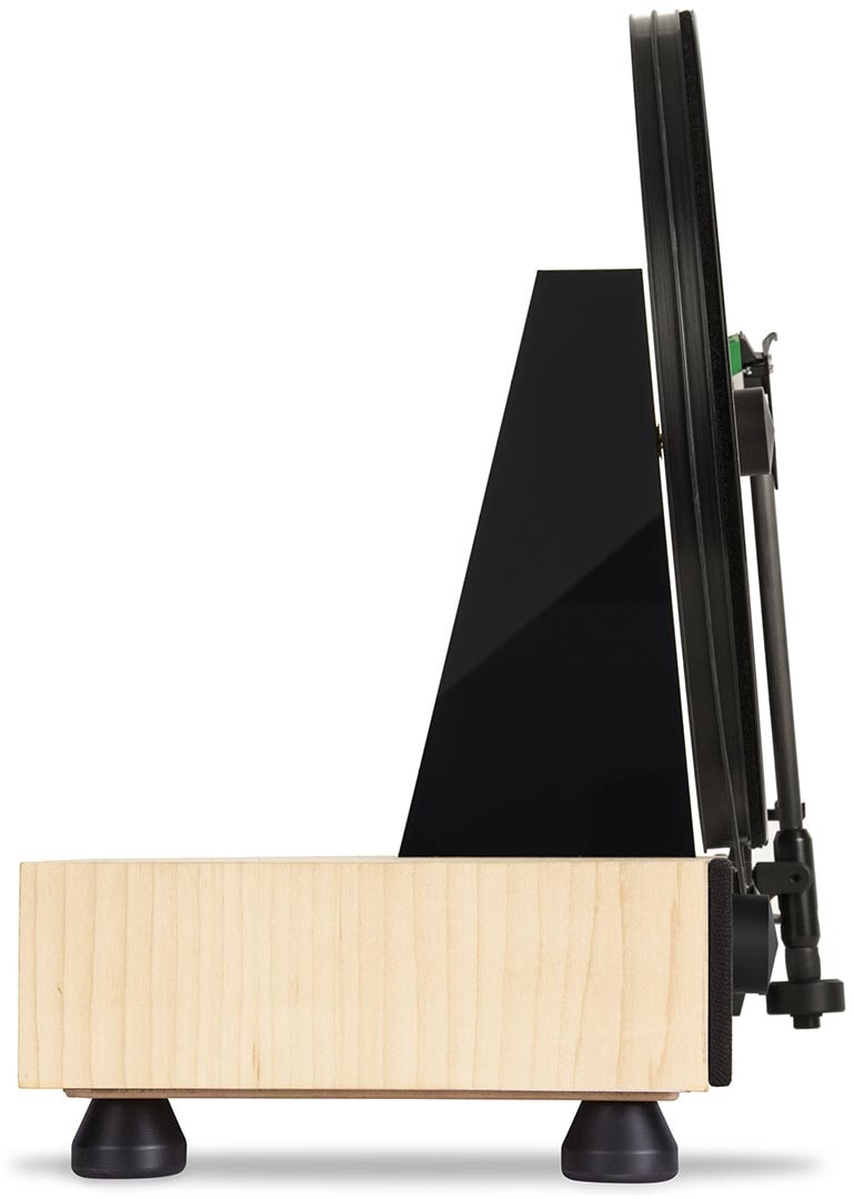 Gramovox floating record - Érable - Profil