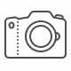 Agence web Kakumei - icon, photo, camera, appareil photo, noir, transparent